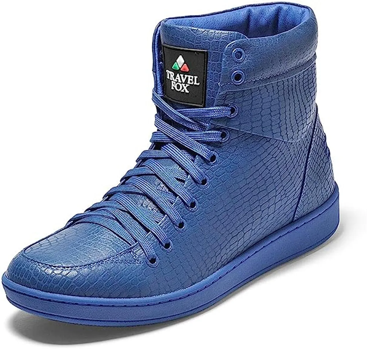 Travel Fox Lace-up High Top Blue