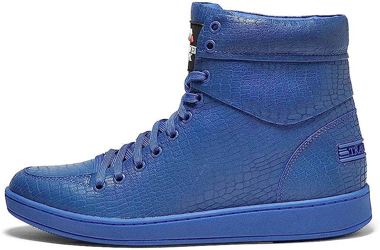 Travel Fox Lace-up High Top Blue