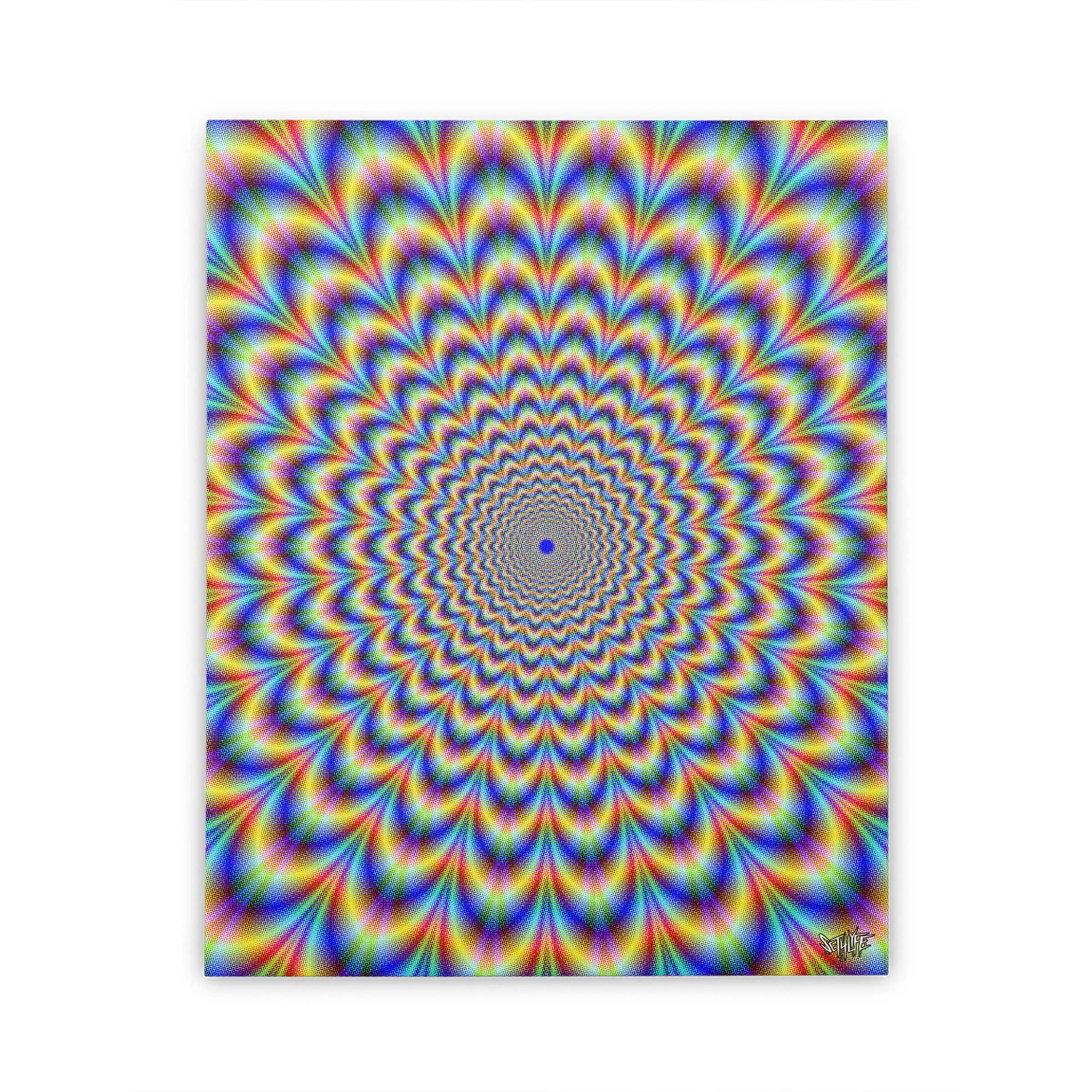 TRIPPY WALL CANVAS