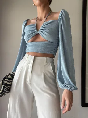 Up Front Crop Top - FINAL SALE